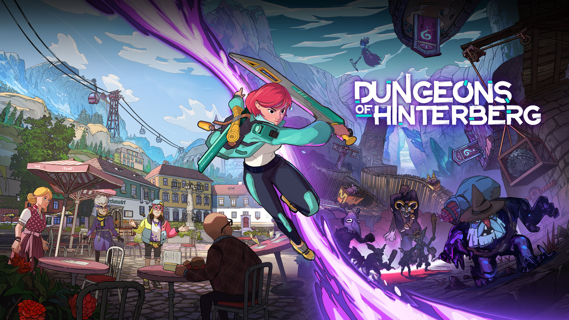 Et glimt inn i dungeons of Hunterberg: en ny plakat løfter sløret for mysteriet Vi avslører en ny immersiv verden: Møt Dungeons of Hunterberg-plakaten!