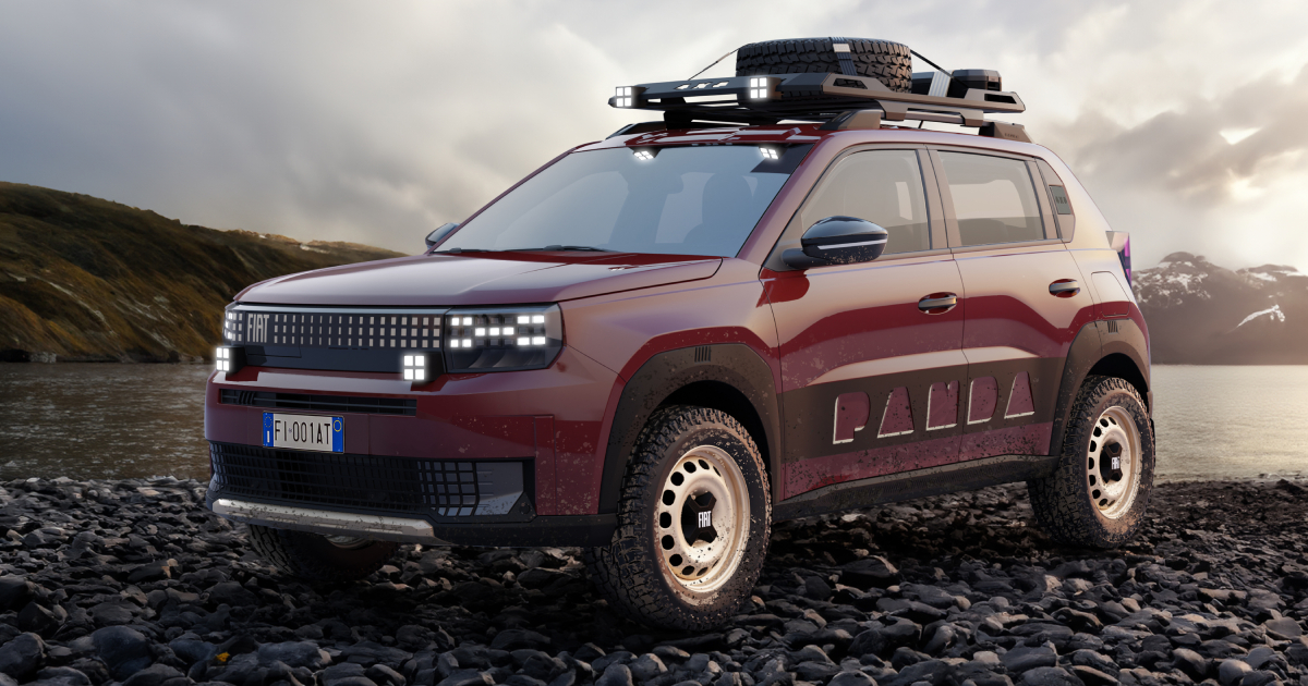 Ekstrem utforskning med stil: Fiat introduserer konseptet Grande Panda 4x4 Fiat Avduker det Revolusjonerende Konseptet: Vi presenterer Grande Panda 4x4