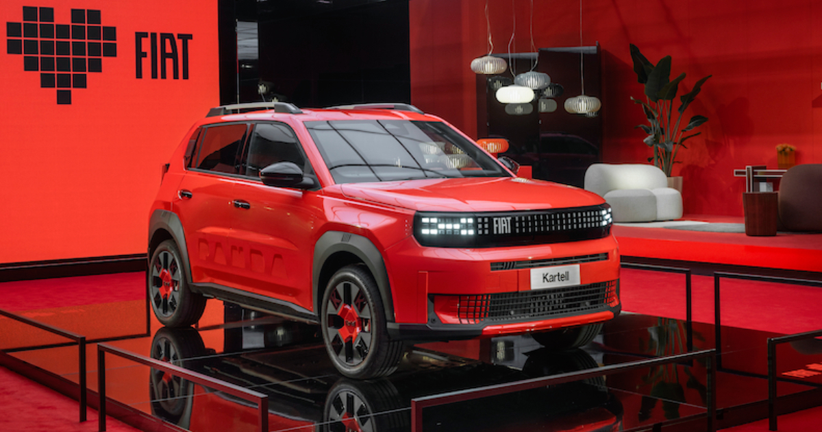 Kombinerer stilrent design med innovasjon: Fiat Grande Panda Kartell avduket Fiat Grande Panda Kartell: En stilfull utvikling for bilentusiaster