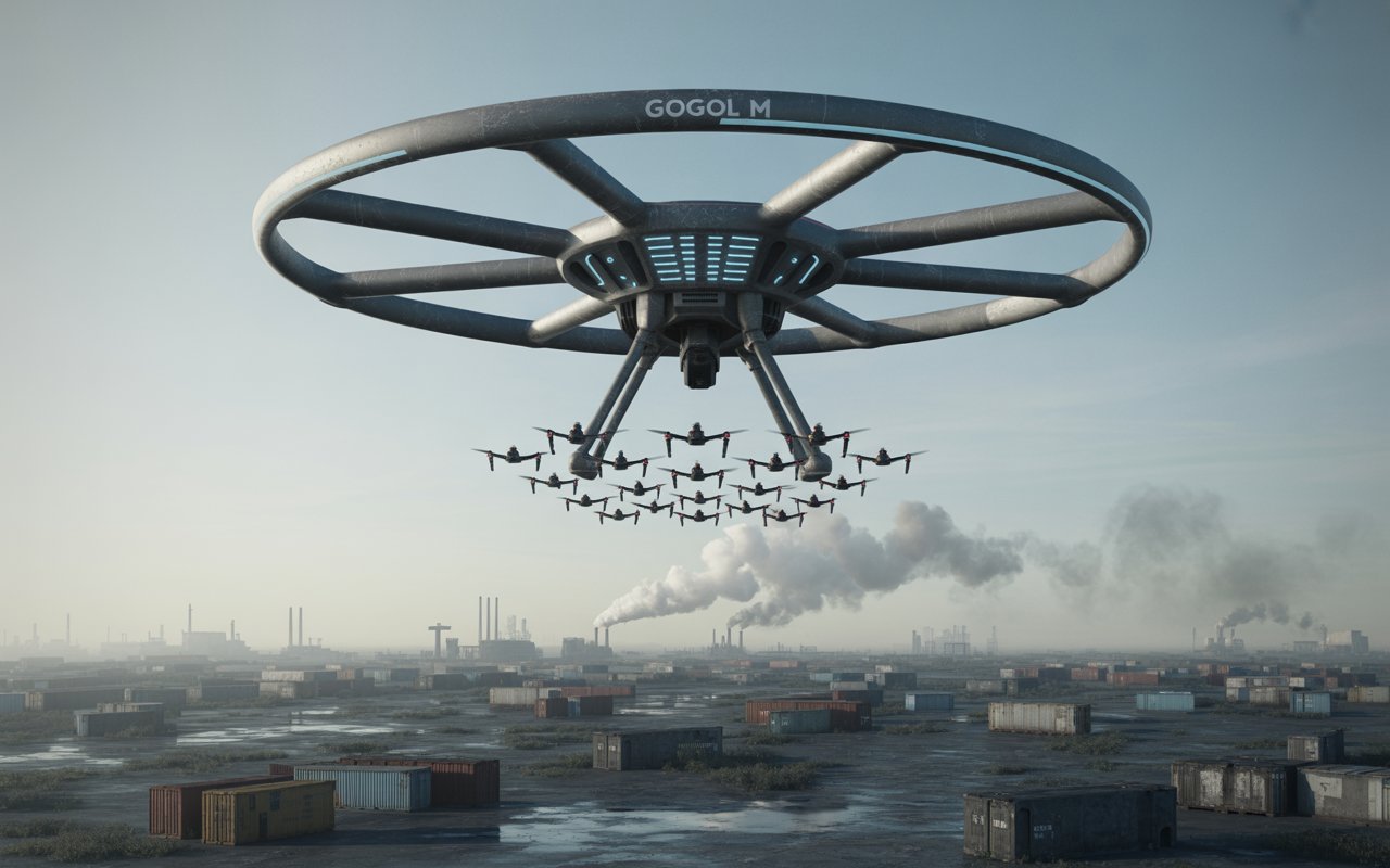 En kunstnerisk fremstilling av en ny type drone: "livmor drone" Drone dronning bilder: et nytt kapittel i dronenes verden