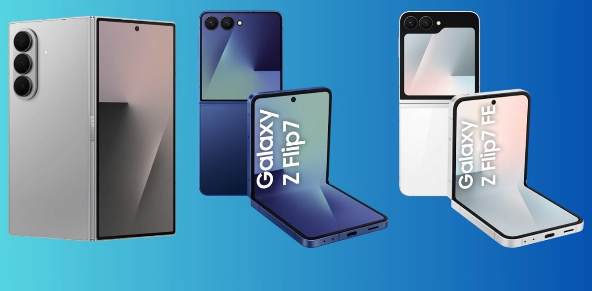Samsungs neste generasjon av sammenleggbare enheter: renderinger av Galaxy Z Fold 7, Z Flip 7 og FE har blitt sett Galaxy Z Fold 7 og Z Flip 7: første renderinger av de kommende sammenleggbare flaggskipene