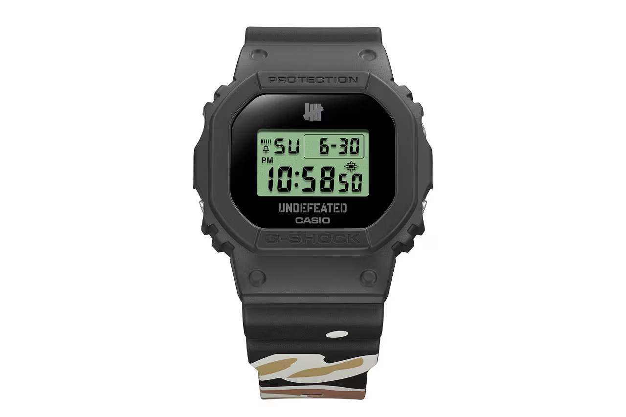 Eksklusiv partnerutgivelse: Casio G-Shock x Undefeated i europeiske butikker Casio G-Shock x Undefeated: Den legendariske klokken erobrer Europa
