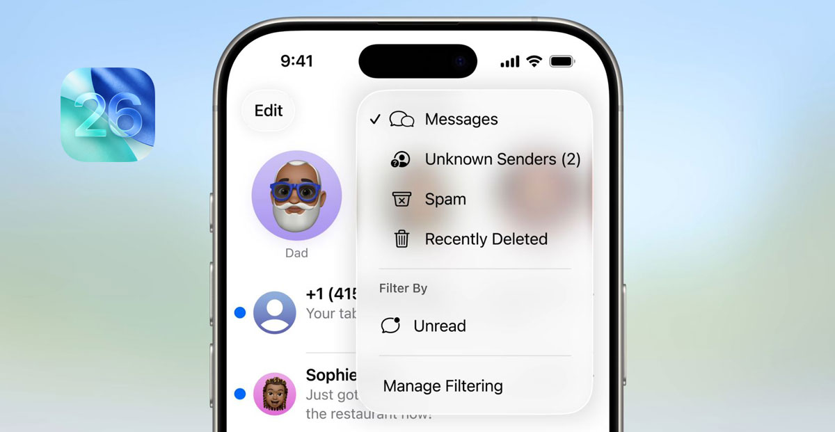 iOS26: Økt spambeskyttelse på iPhone