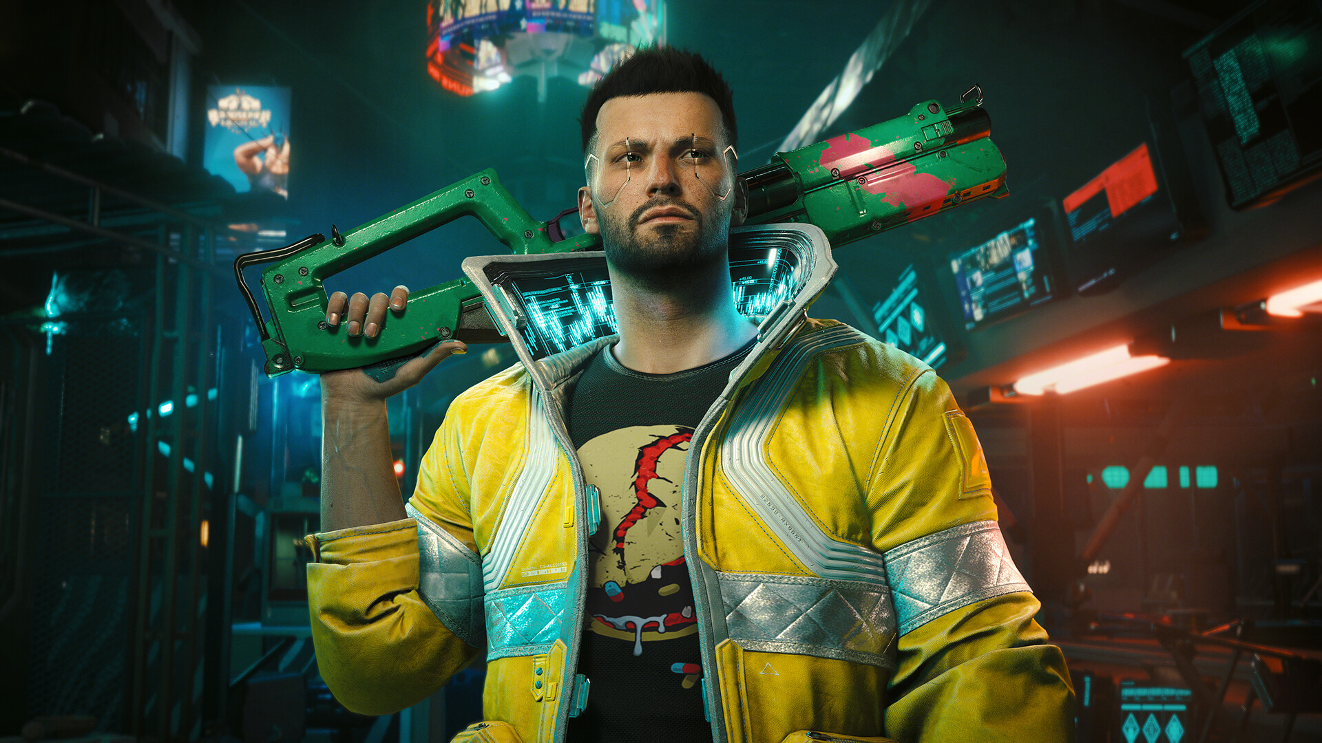 Fordypning i den neonlyse verden: Et nytt blikk på Cyberpunk 2077 Møt: Nytt Cyberpunk 2077-skjermbilde viser fremtiden for gaming