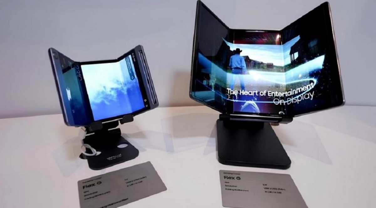Samsungs sammenleggbare teknologi: Flex G imponerer besøkende på CES 2023 Samsung Flex G: Dykk inn i innovasjonene fra CES 2023