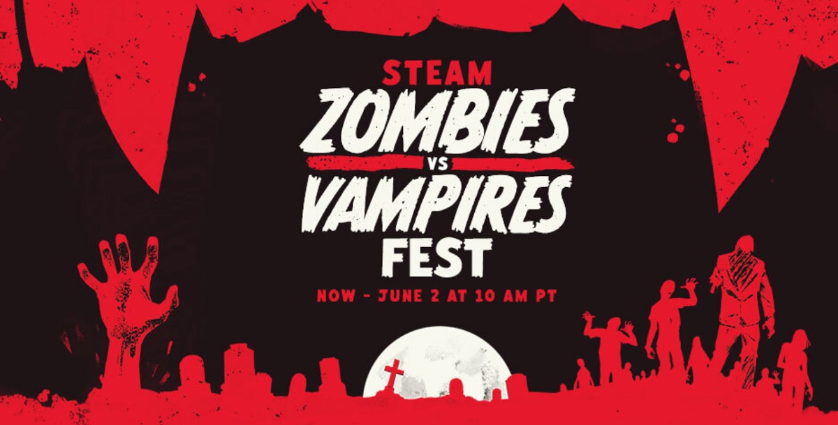 Nye horisonter av virtuell kamp i Steam Zombies vs Vampires Fest Steam Zombies vs Vampires Fest: Oppgrader virkeligheten din!