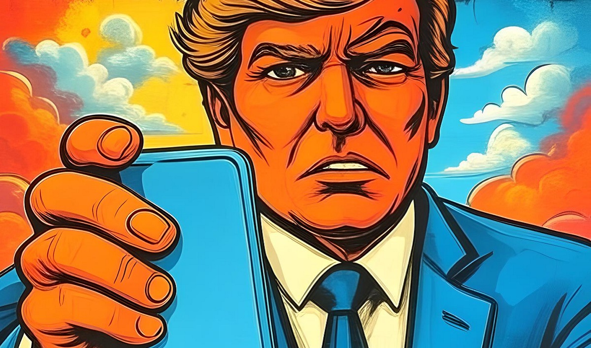 Hvordan Trumps smarttelefon fører de politiske kampene