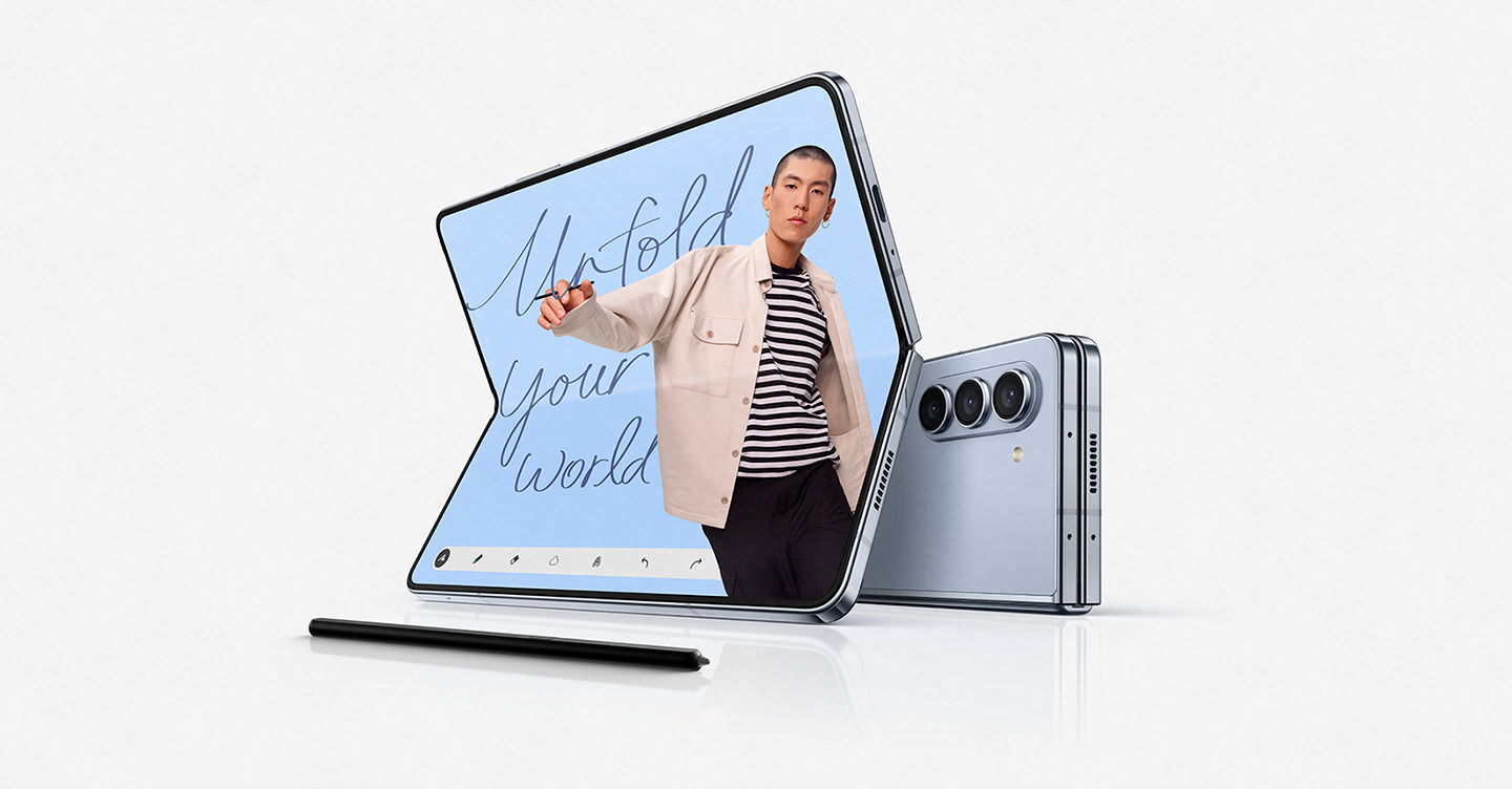 Flaggskiphopp: Samsung oppdaterer Galaxy Z Fold 5 til Android 16 Samsung baner vei for Android 16 for Galaxy Z Fold 5