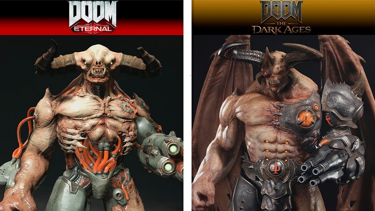 Evig kamp: Hvordan DOOM®Fortiden kolliderer med moderniteten DOOM: The Dark Ages vs DOOM Eternal: Åndens eller teknologiens seier?