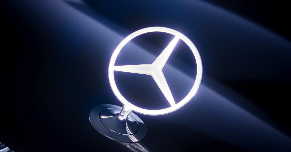 Bilkonseptet Vision V avslører en ny visjon for Mercedes-Benz Fremtidens emblem: Mercedes-Benz Vision V konseptbil