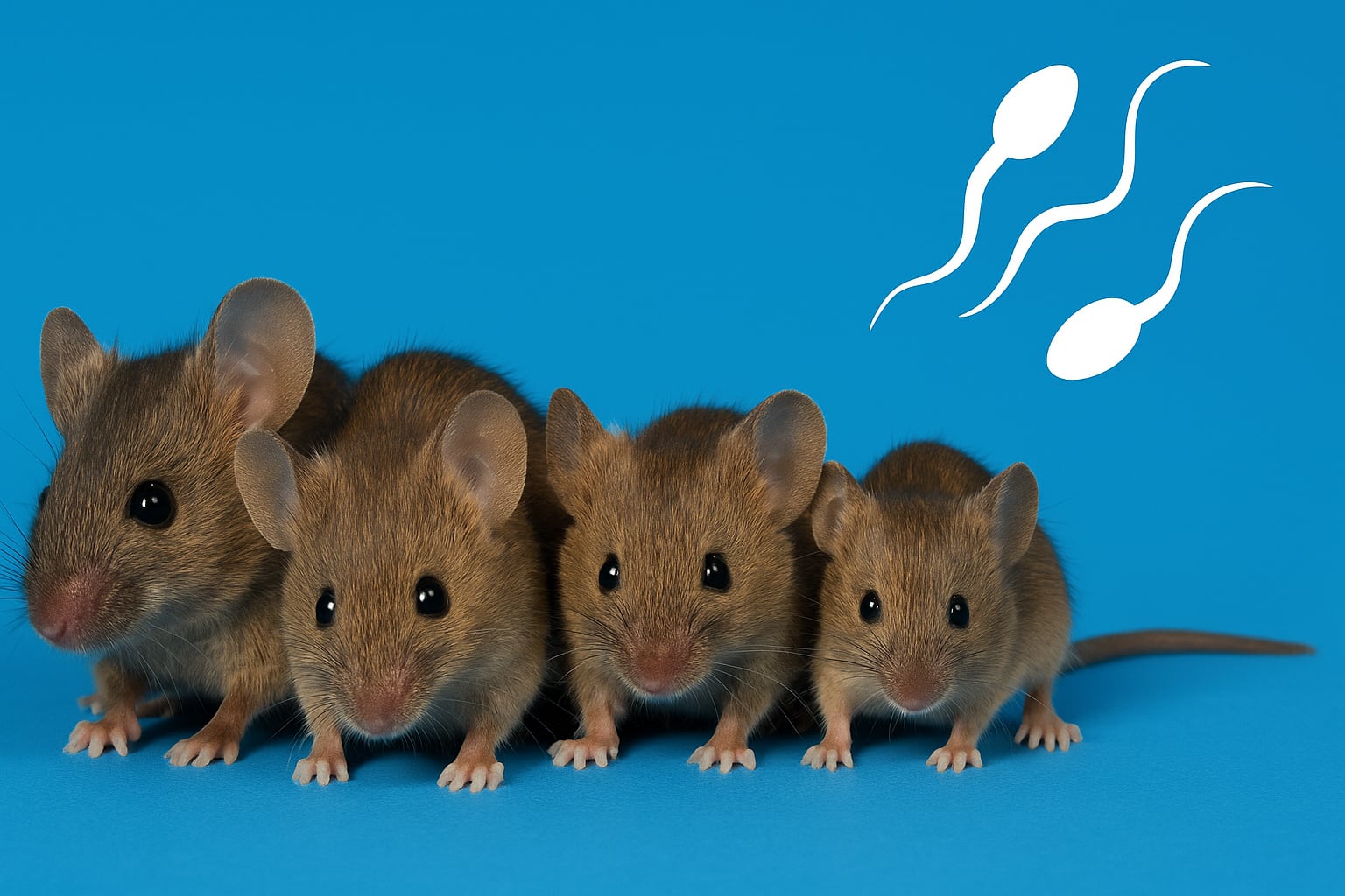Mus uten mor: forskere har dyrket friske mus fra to spermatozoa