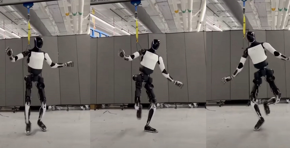 Utvikling av løping med teknologi: et nytt nivå av mobilitet fra Tesla-roboten Dansekunst fra AI: Tesla Optimus har blitt oppdaget på videoopptak