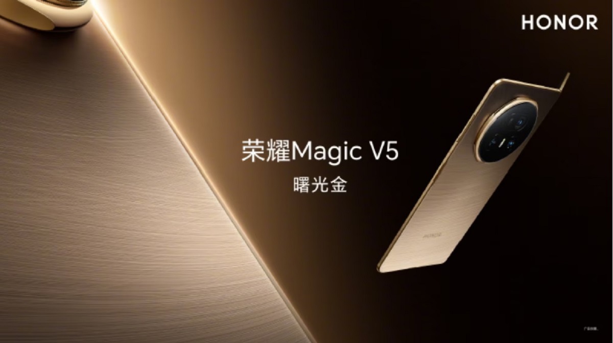 Ny lekkasje: bilde av Honor Magic V5 slående detaljer Honor Magic V5 Hemmeligheter: Alt vi vet om plakaten!