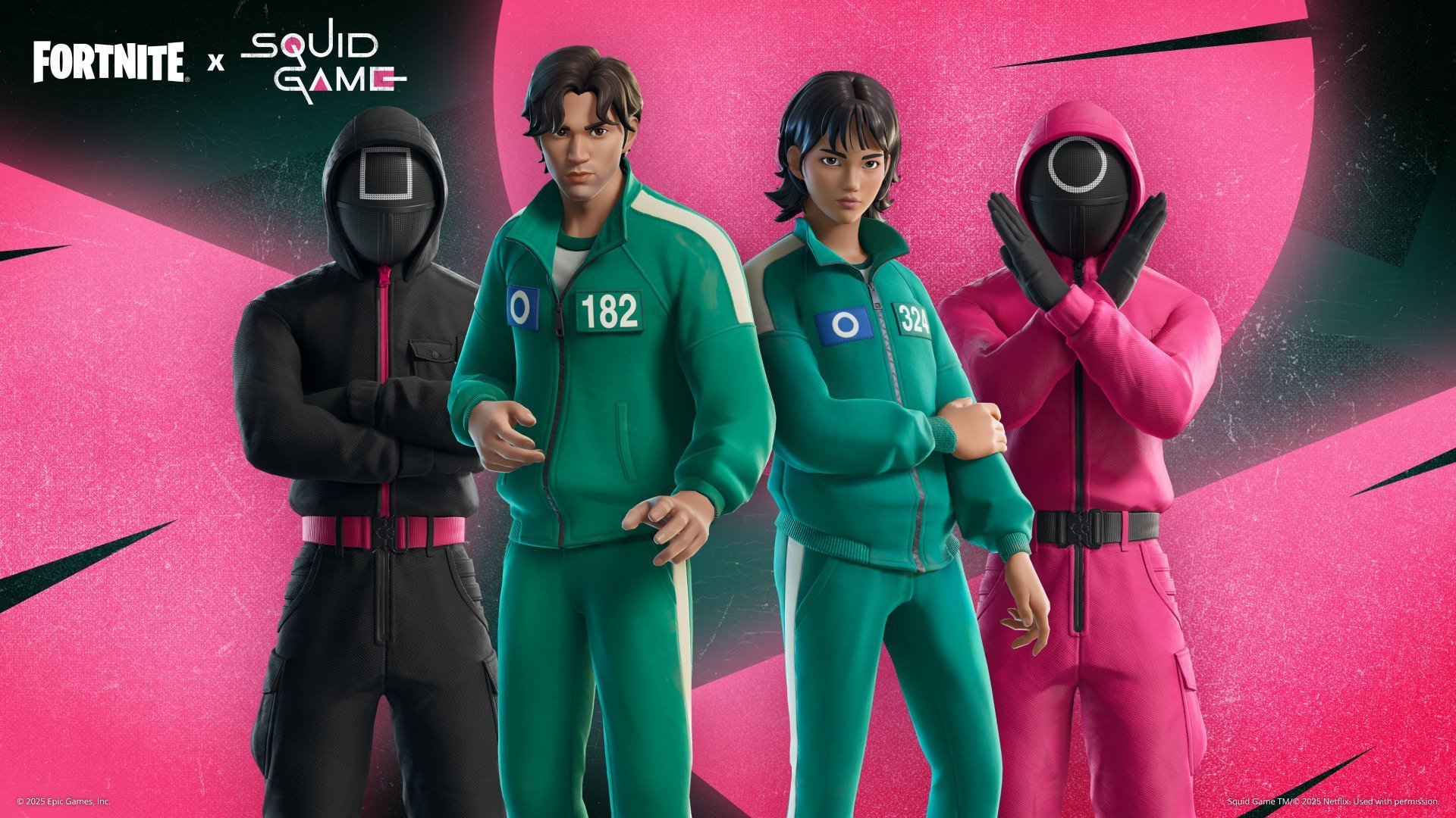Squid Game bryter inn i Fortnite: et stort crossover vil legge til nye skins og oppdateringer til "Reload"-modusen Squid Game bryter inn i Fortnite: et stort crossover vil legge til nye skins og oppdateringer til "Reload"-modusen