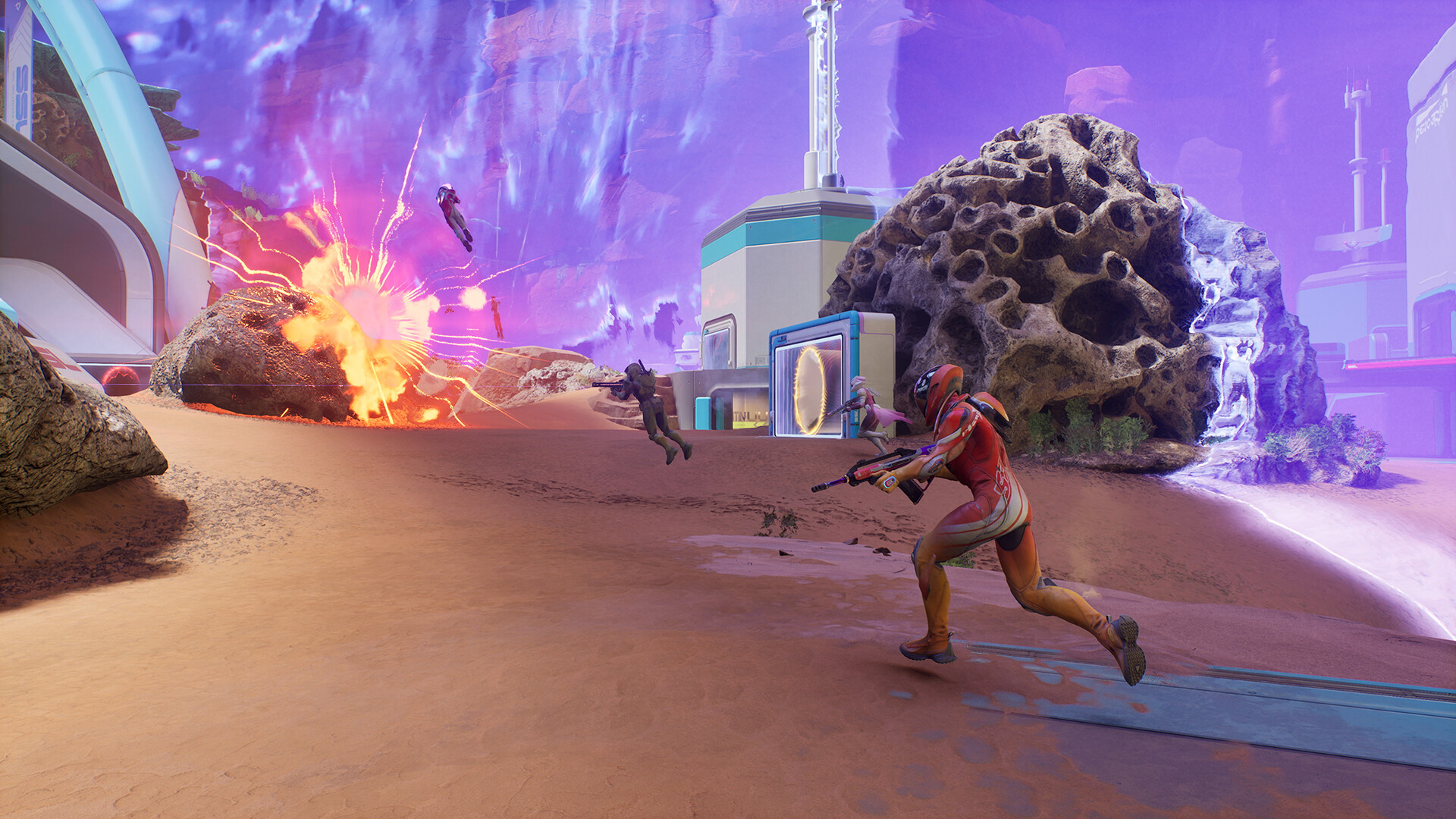 En første titt på Splitgate 2: en pixel-for-pixel analyse Ny Splitgate 2 skjermbilde: Hva kan vi forvente fra den kommende utgivelsen?