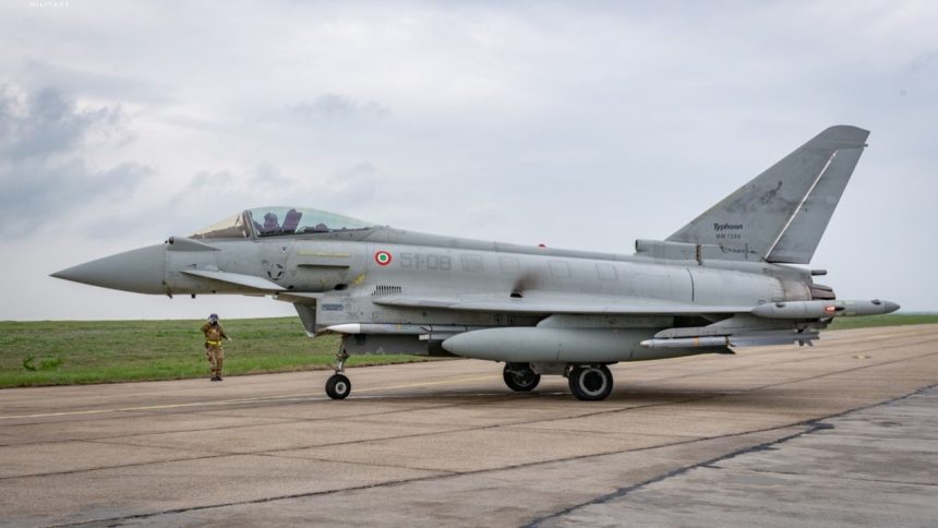 En ny etappe i militære flykappløp - F-2000A og Meteor-missil fra Italia Italiensk luftfart ruster opp: Møt F-2000A med Meteor