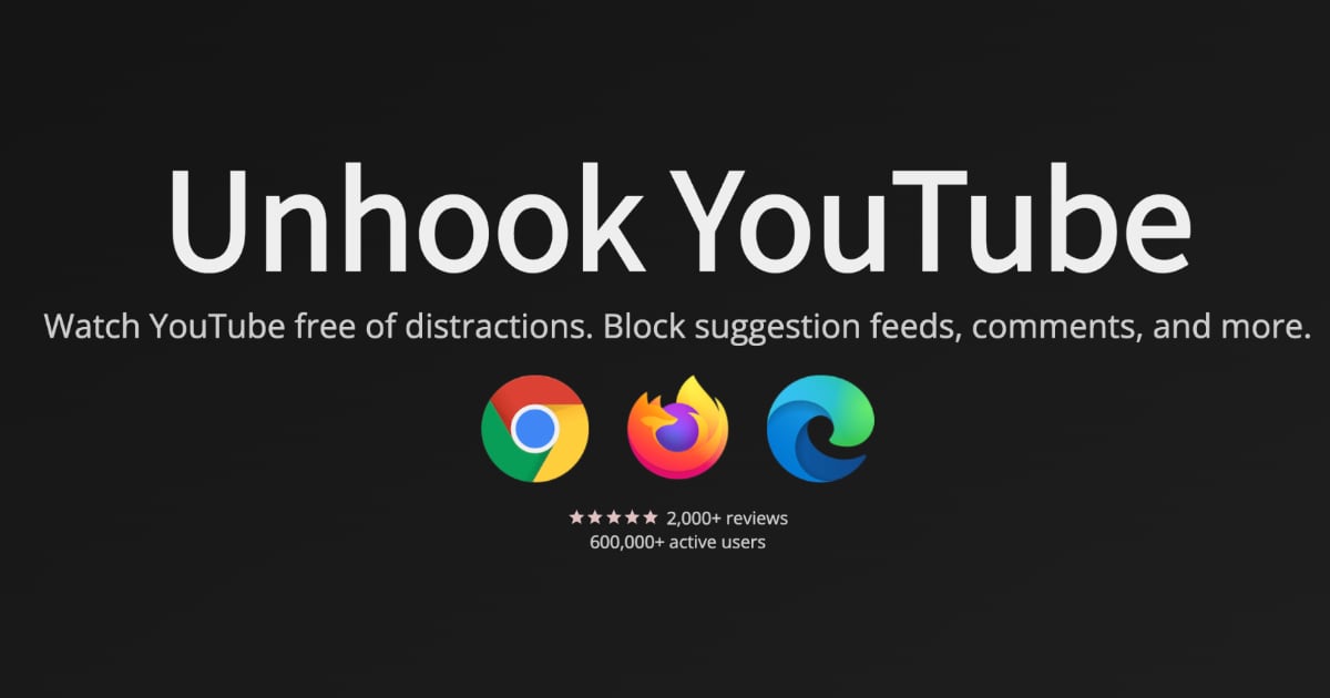 Unhook YouTube: hvordan bli kvitt alle YouTube-forstyrrelser i Chrome, Firefox og Edge Unhook YouTube: hvordan bli kvitt alle YouTube-forstyrrelser i Chrome, Firefox og Edge