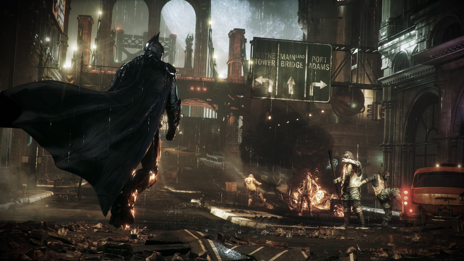 Et nytt nivå i grafikk: det første skjermbildet av Batman: Arkham Knight Deklassifiserte opptak: En ny titt på Batman: Arkham Knight