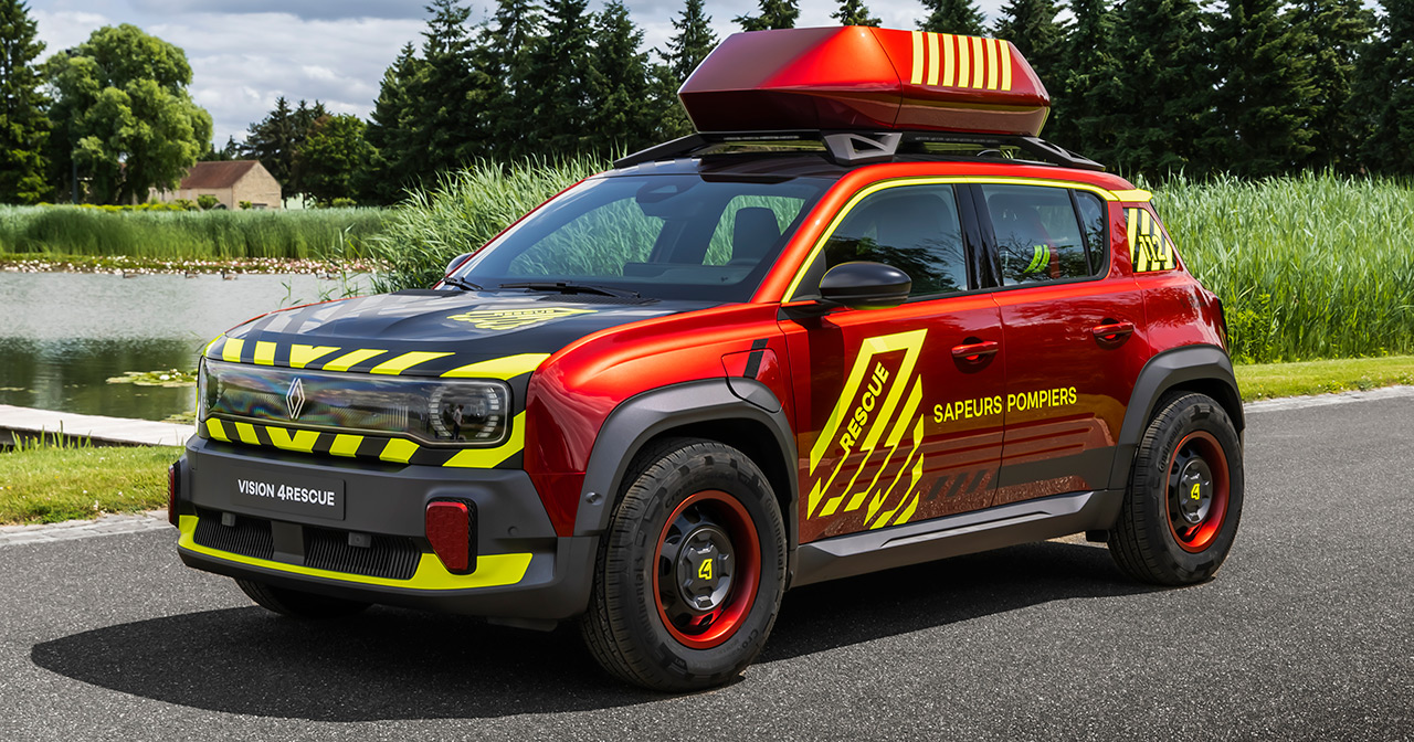 Revolusjonere Nød Respons: Renault Presenterer Vision 4Rescue Konsept Renault Avduker Vision 4Rescue: En Ny Epoke i Nød Kjøretøy
