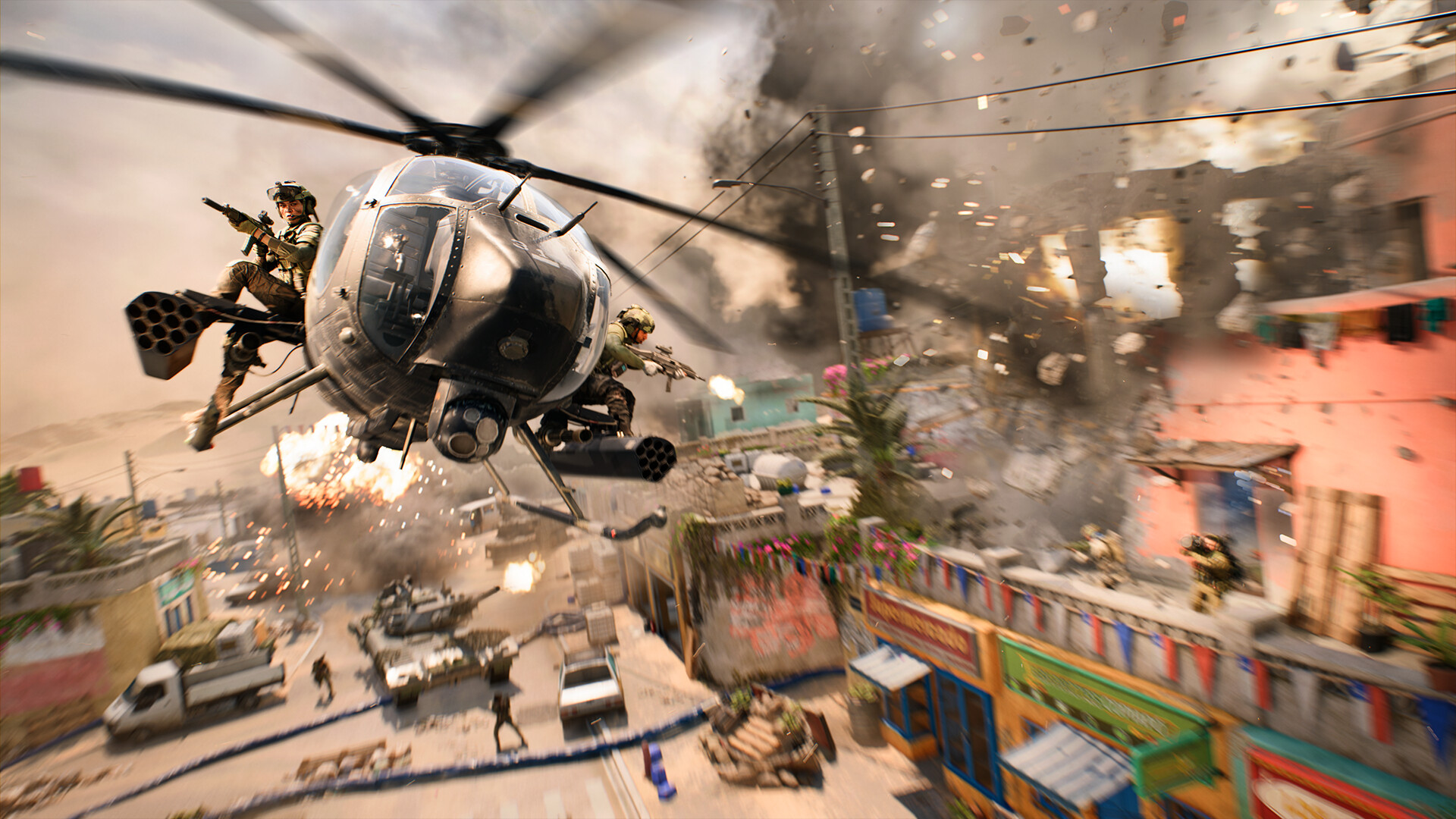 Hva er skjult i det nye skjermbildet av Battlefield 2042? Et nytt utseende: det første skjermbildet for Battlefield 2042!