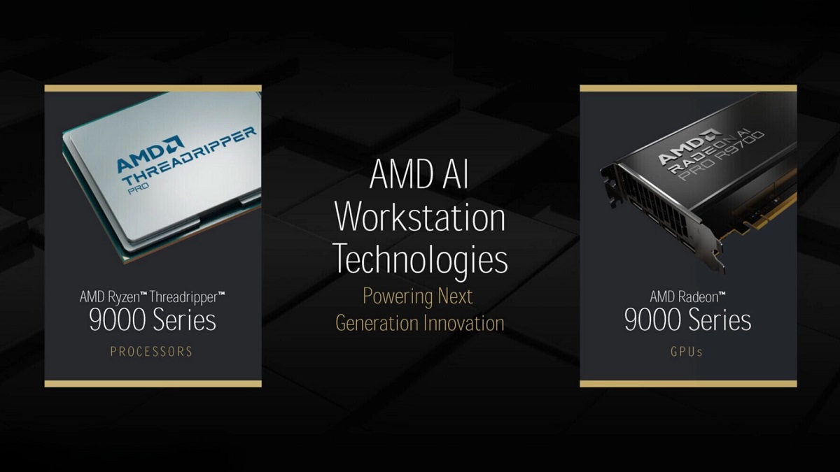 Ytelse til maksimalt: bli kjent med Ryzen Threadripper PRO 9000 og Radeon AI PRO 9000 En eksplosiv duo: Ryzen Threadripper PRO 9000 - toppen av kraft for profesjonelle