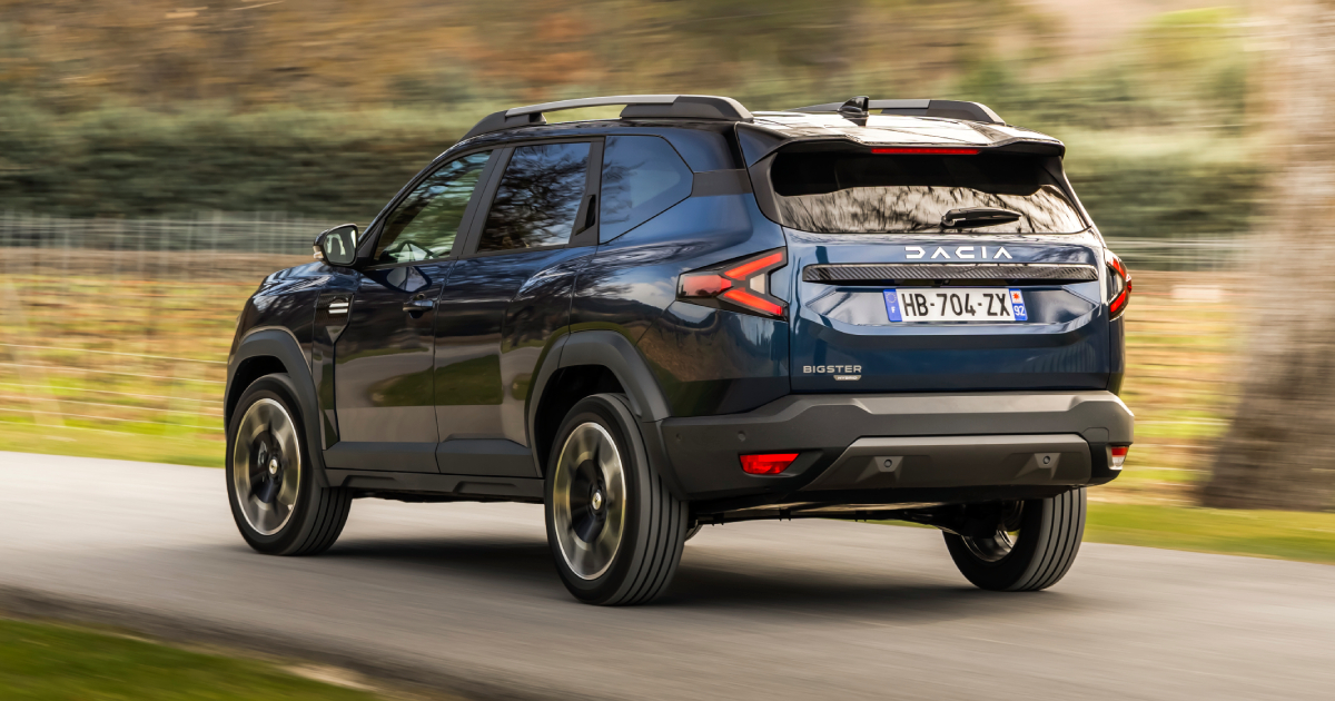 Dacia Bigster Mild Hybrid G 140 crossover. Dacia Bigster Mild Hybrid G 140 crossover.