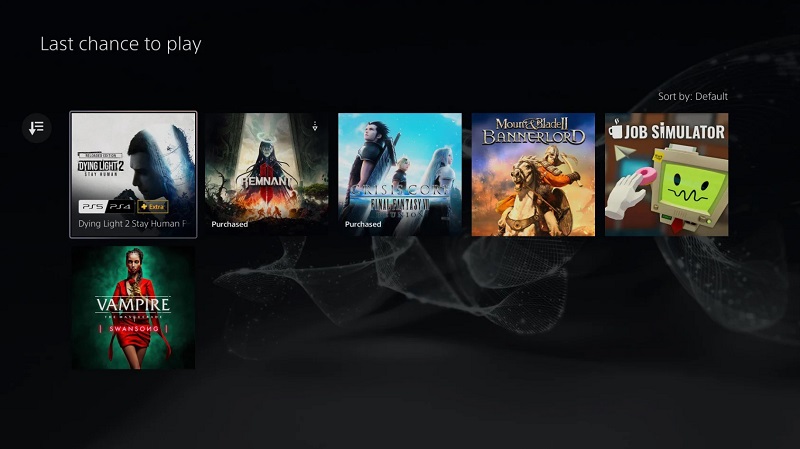 Spillene som vil forlate PS Plus Et bilde av spillene tilgjengelig på PS Plus
