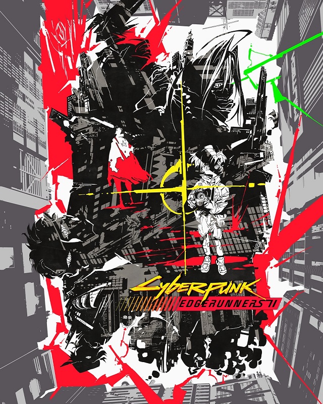 Cyberpunk: Edgerunners sesong to debutplakat