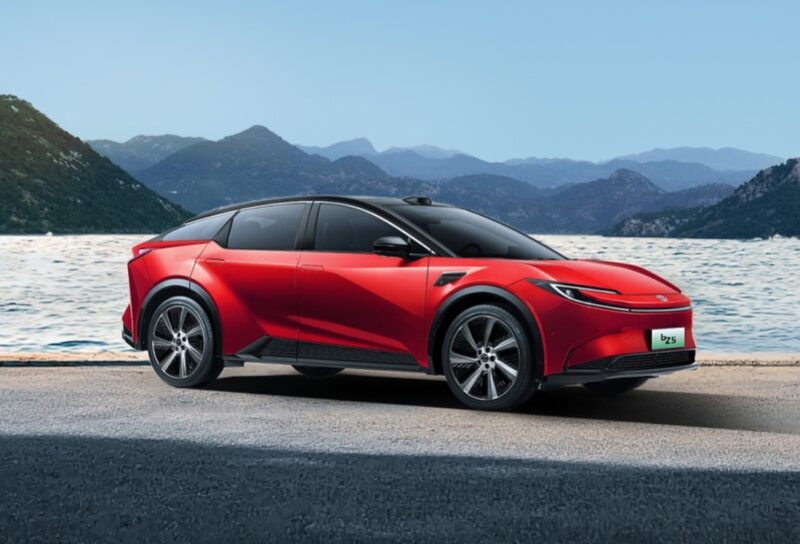 FAW-Toyota bZ5. Illustrasjon: FAW-Toyota