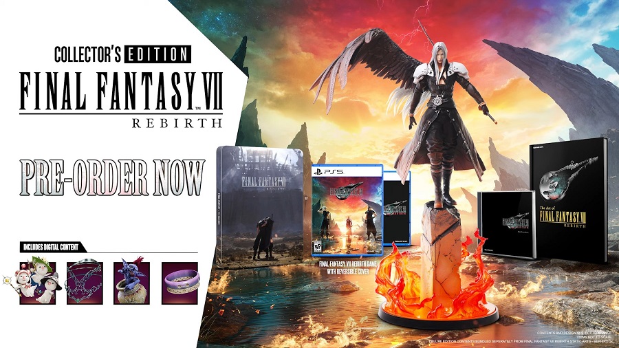 Final Fantasy-fans vil sette pris på: Square Enix har avslørt samlerutgaven av Final Fantasy VII: Rebirth, som inkluderer en stor Sephiroth-figur.-2 Final Fantasy-fans vil sette pris på: Square Enix har avslørt samlerutgaven av Final Fantasy VII: Rebirth, som inkluderer en stor Sephiroth-figur.-2