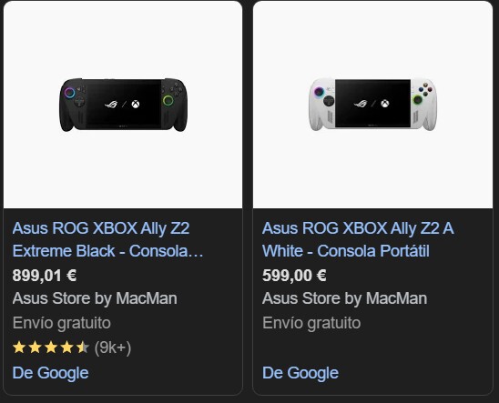 ROG Xbox Ally håndholdt konsoll ROG Xbox Ally håndholdt konsoll