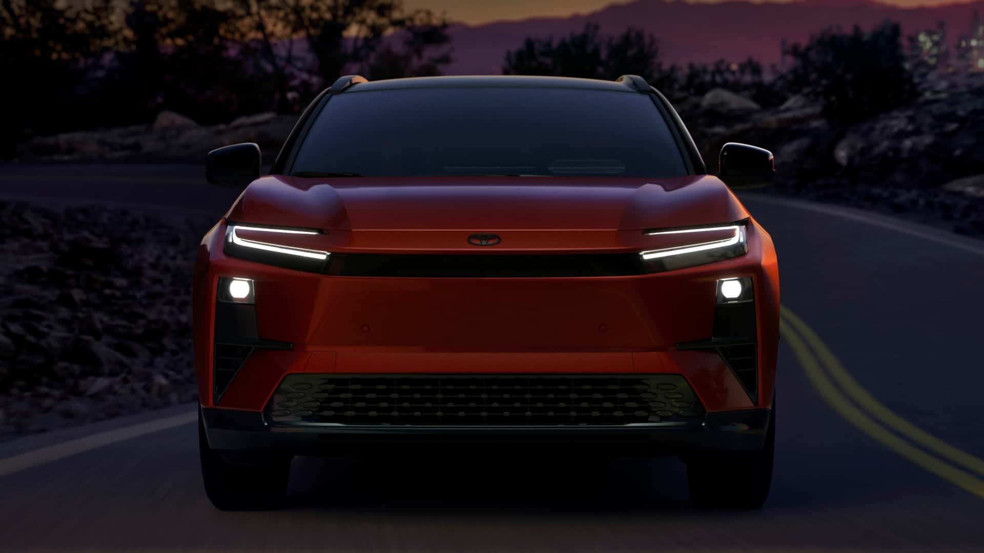 Toyota C-HR EV - utvendig Toyota C-HR EV - utvendig