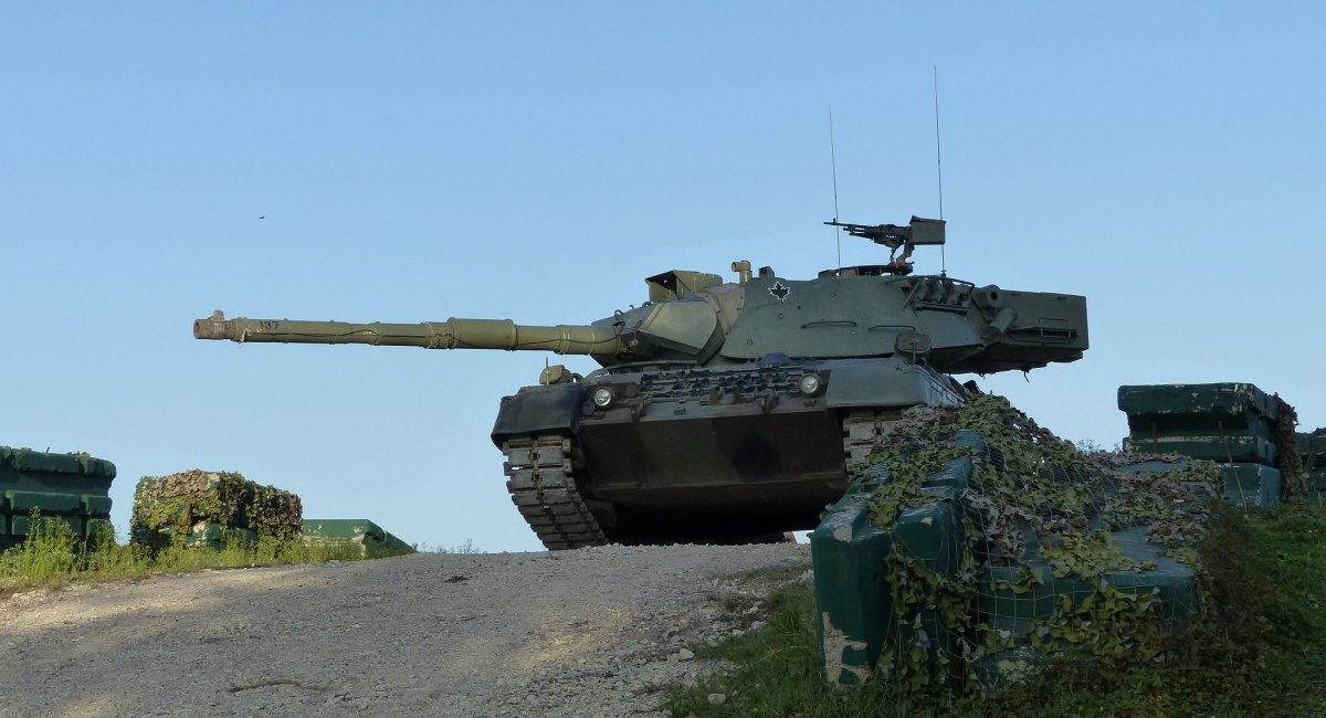 Leopard 1A5 Leopard 1A5. Illustrasjon: Ian Tong