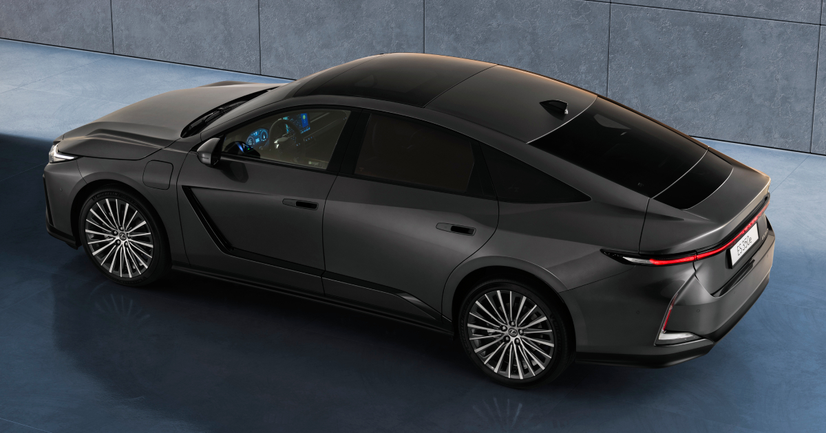 Lexus ES 2026 - eksteriør utsikt 2 Lexus ES 2026 - eksteriør utsikt 2