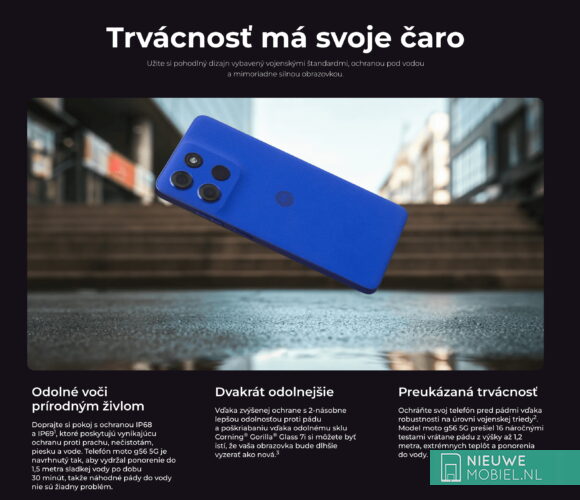 Moto G56 5G - et robust design Moto G56 5G - et robust design