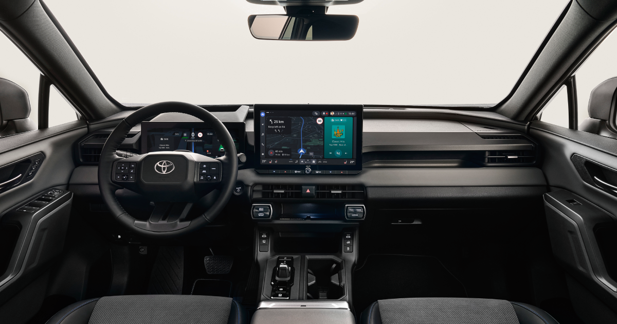 Interiøret i den nye Toyota RAV4 Interiøret i den nye Toyota RAV4
