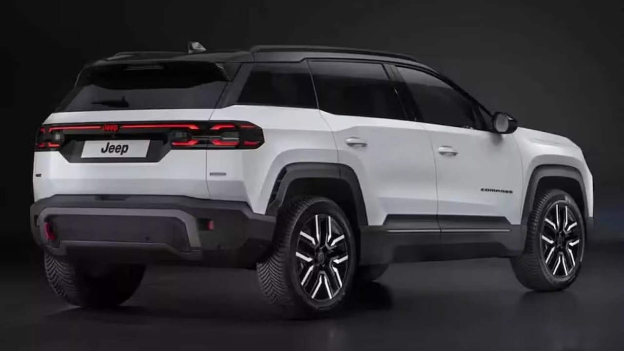 Interiørbilde av nye Jeep Compass Interiørbilde av nye Jeep Compass
