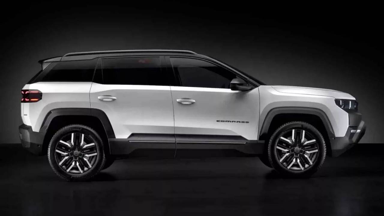 Interiørdetaljer i nye Jeep Compass Interiørdetaljer i nye Jeep Compass