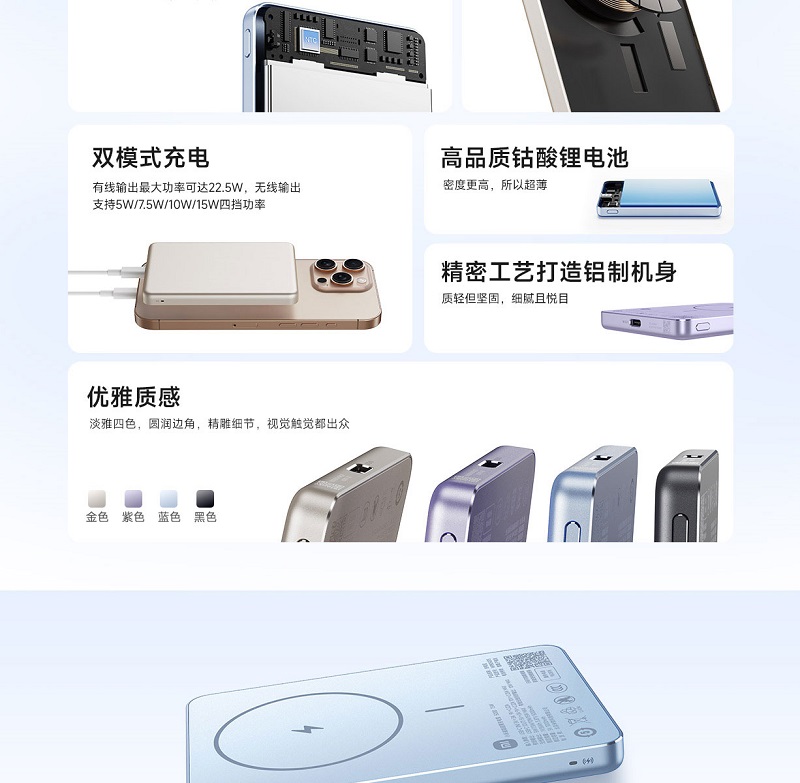 Det ultra-tynne designet til Xiaomis nye batteri Det ultra-tynne designet til Xiaomis nye batteri
