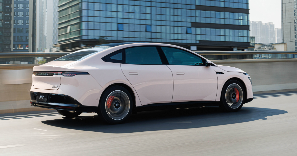 Interiøret i den elektriske Nissan N7 Interiøret i den elektriske Nissan N7