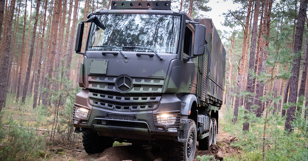 Mercedes-Benz Arocs terrengkjøretøy Mercedes-Benz Arocs terrengkjøretøy