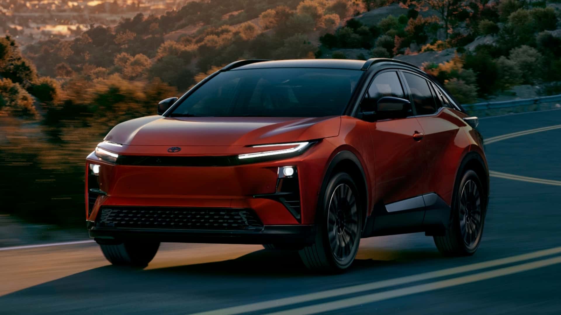 Interiøret i Toyota C-HR EV Interiøret i Toyota C-HR EV