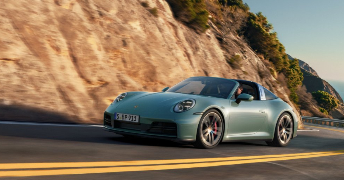 Sporty kjøring i Porsche 911 Carrera 4S