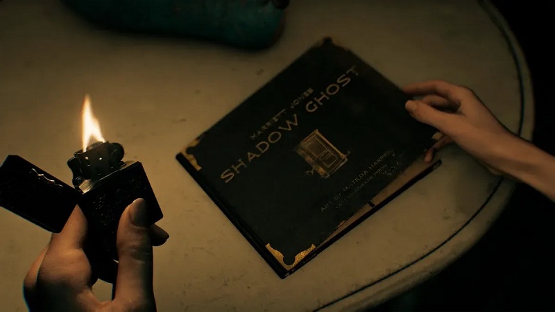 Skummelt interiør i et forlatt hus i Resident Evil 9 Skummelt interiør i et forlatt hus i Resident Evil 9