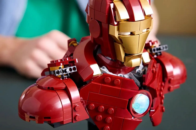 Minifigur av Tony Stark Minifigur av Tony Stark
