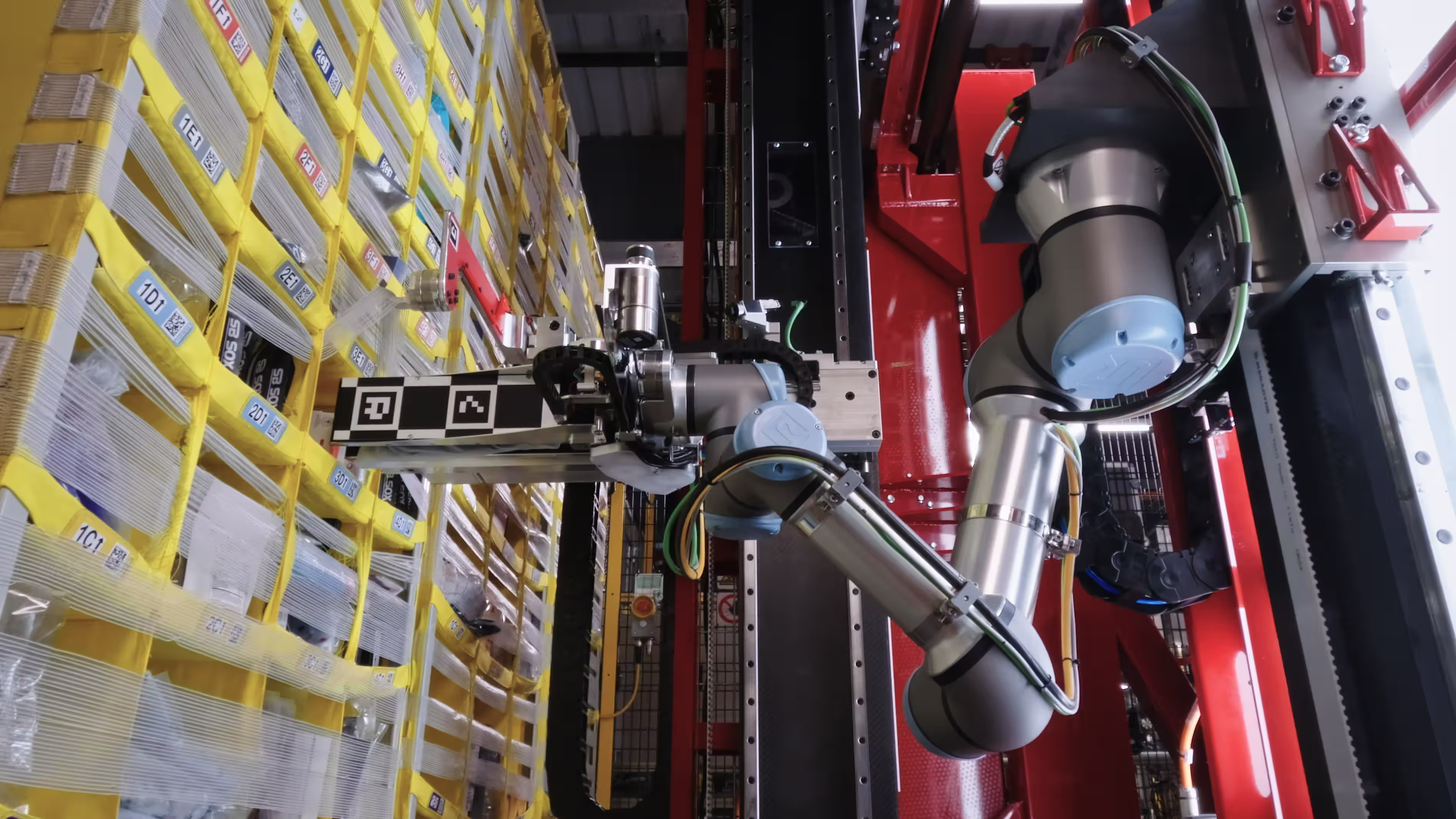 Vulcan-robot med berøringssans Vulcan-robot med berøringssans