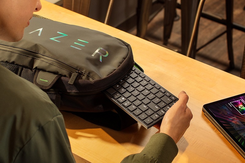 Indikator for bakgrunnsbelysning på Razer Joro Indikator for bakgrunnsbelysning på Razer Joro