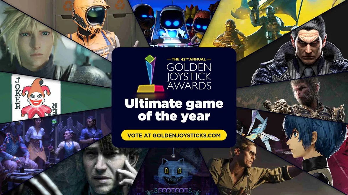 Kampen blir seriøs: avstemningen om Golden Joystick Awards' beste spill i 2024 har begynt