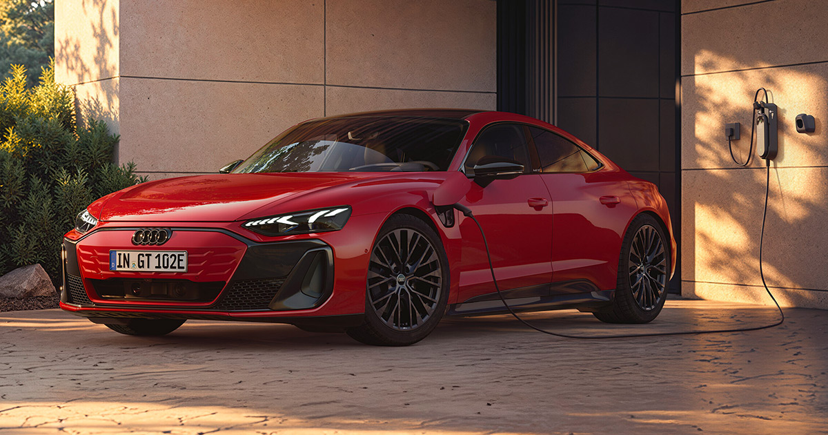 Audi e-tron GT quattro - utvendig visning Audi e-tron GT quattro - utvendig visning