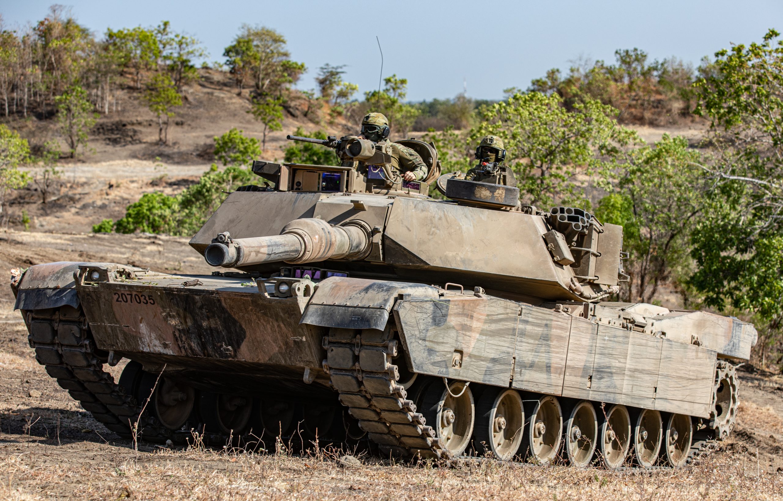 Australsk M1A1 Abrams-stridsvogn